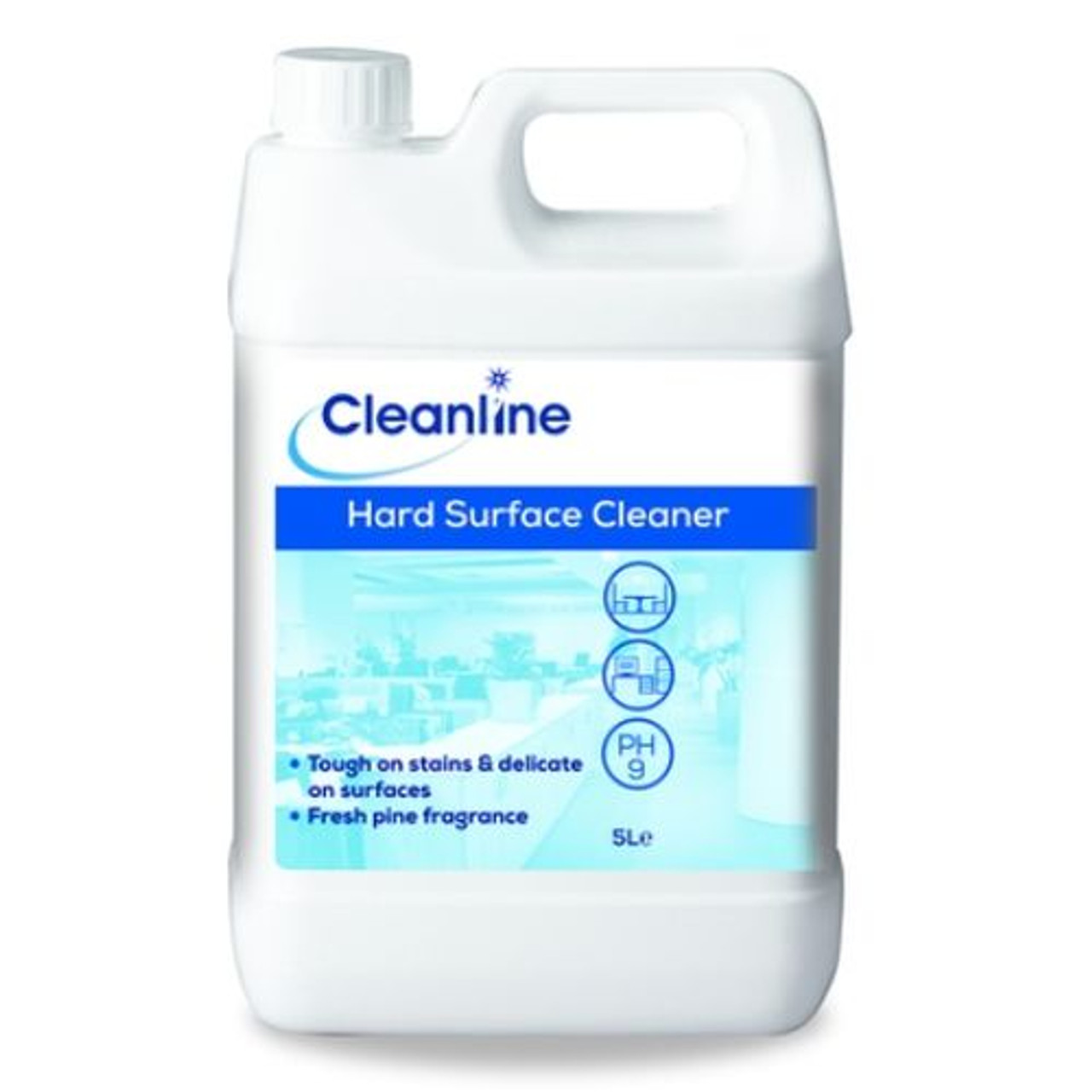 Cleanline Hard Surface Cleaner 5ltr - Diamond Industrial Supplies