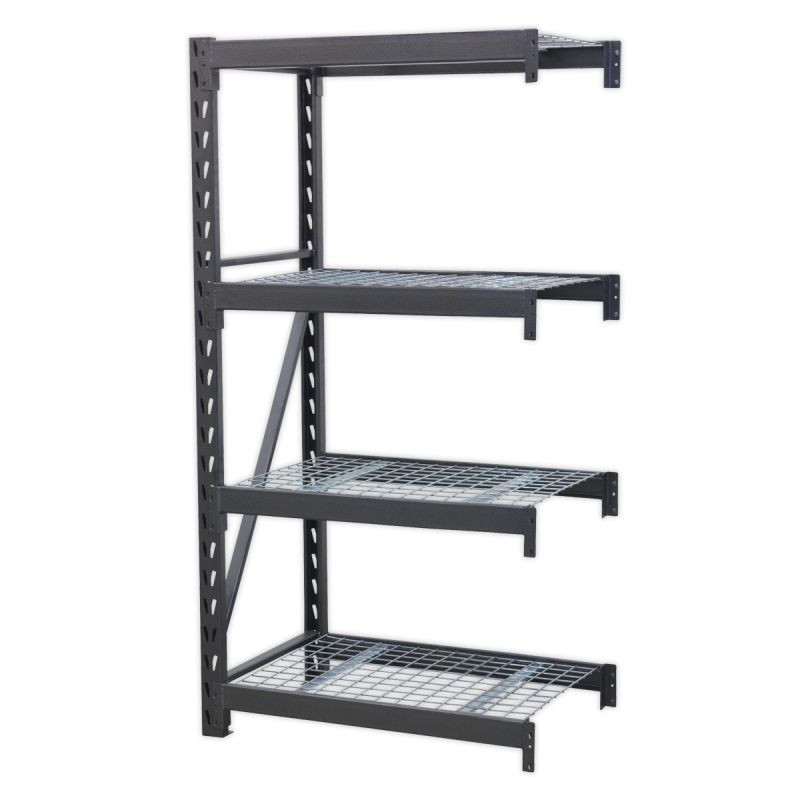 Diamond Protectors Racking AP6372E HD Racking Ext Pack with 4 Mesh Shelves 640kg Cap/Level ...