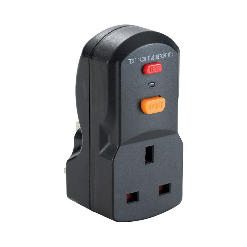 Defender RCD Adaptor (Plug & Plug Into) 230V - Diamond Industrial Supplies