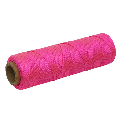 BLP1 Braided Pink Nylon Brick Line - 76m