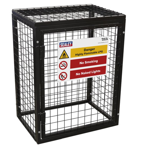 GCSC219 Safety Cage - 2 x 19kg Gas Cylinders