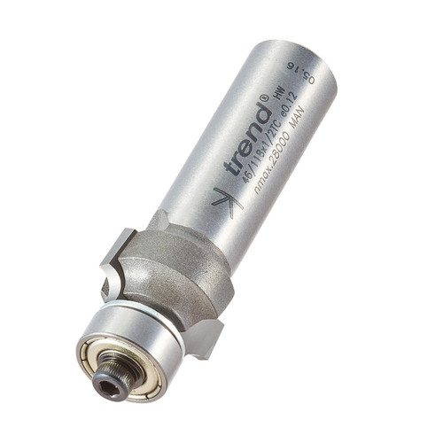 Trend Bearing Guided Ovolo Cutter 3mm Radius