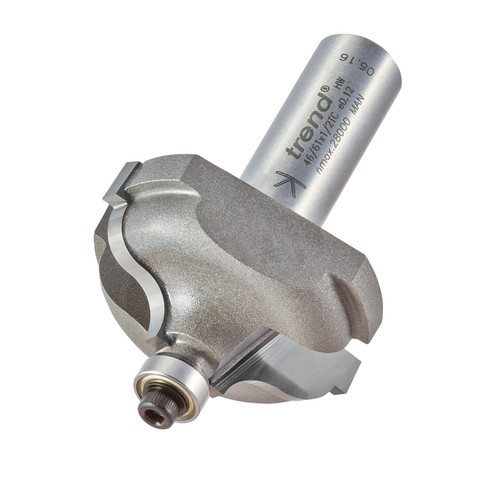 Trend Bearing Guided Quirk Ogee Cutter