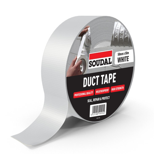Soudal Duct Tape White 50mm x 50m