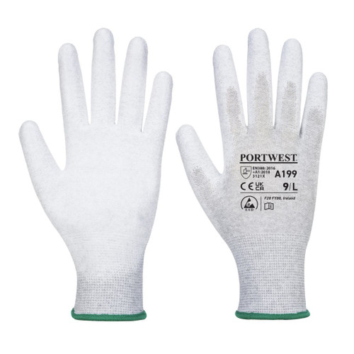 Portwest A199 ESD 13 PU Palm Glove Portwest A199 ESD 13 PU Palm Glove
