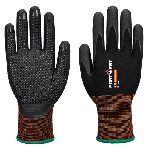 Portwest A371 GP Grip 15 Nitrile Micro Foam Dotted Glove Portwest A371 GP Grip 15 Nitrile Micro Foam Dotted Glove