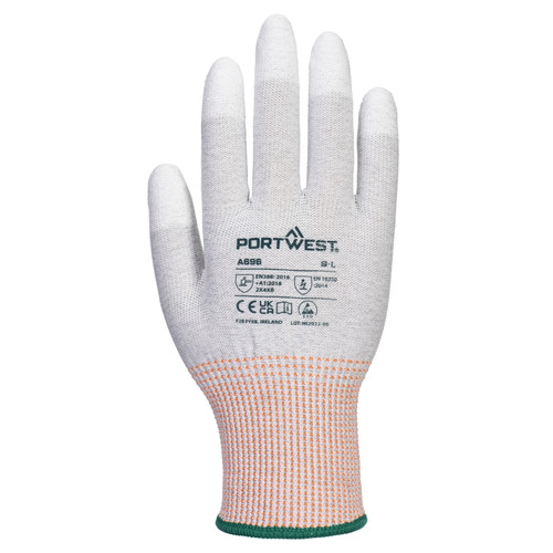 Portwest A696 LR13 ESD PU Fingertip Cut Glove (Pk12) Portwest A696 LR13 ESD PU Fingertip Cut Glove (Pk12)