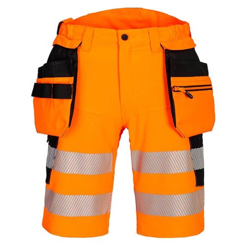 Portwest DX446 DX4 Hi-Vis Holster Pocket Shorts Portwest DX446 DX4 Hi-Vis Holster Pocket Shorts
