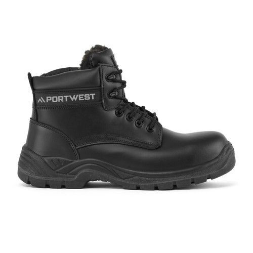Portwest FC12 Composite Leather Winter Ankle Boot S3S SR Portwest FC12 Composite Leather Winter Ankle Boot S3S SR