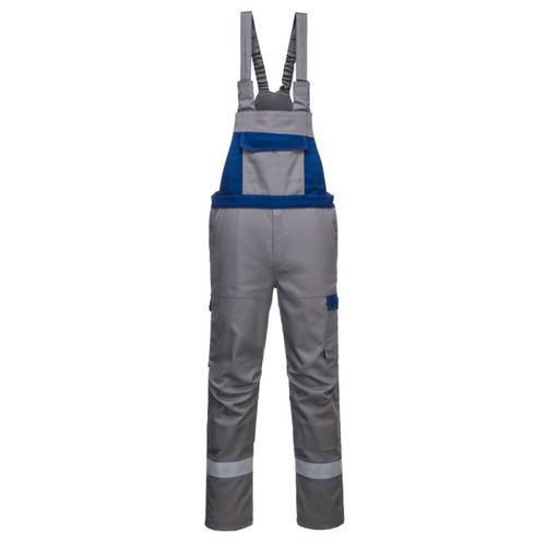 Portwest FR07 Bizflame Industry Two Tone FR Bib and Brace