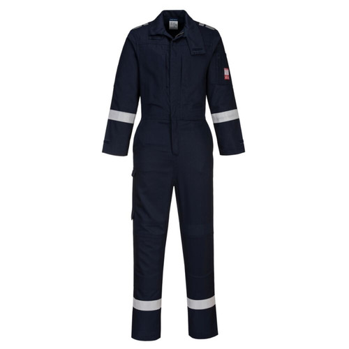 Portwest FR502 Bizflame Work Lightweight Stretch Panelled FR Coverall