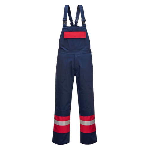 Portwest FR57 Bizflame Work Two Tone FR Bib and Brace