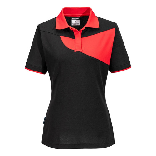 Portwest PW219 PW2 Women's Polo Shirt S/S Portwest PW219 PW2 Women's Polo Shirt S/S