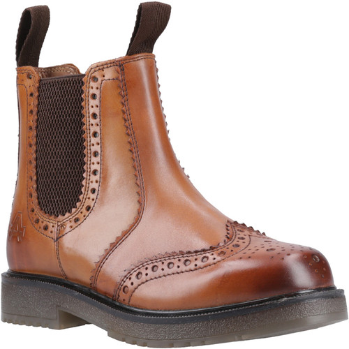 Amblers Dalby Pull On Brogue Boot Amblers Dalby Pull On Brogue Boot