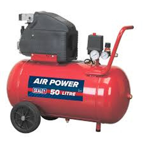 Sealey SA5020 Compressor 50l Direct Drive 2hp