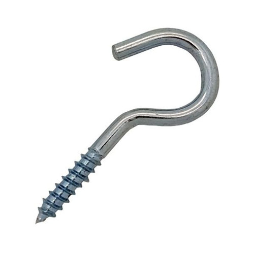 10g x 60mm M.S. M Hooks Zinc Plated (10)