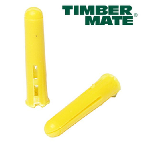 Yellow Plastic Expansion Plug No. 4-6g (100)