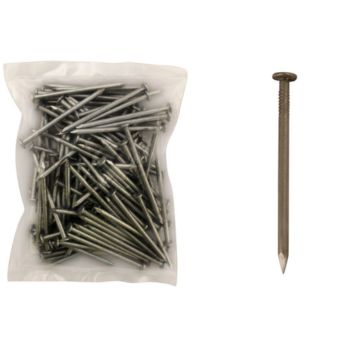 Plasplugs Round Wire Galvanised Nails 5.6 x 125mm 100g For Joists &  Partitions | eBay