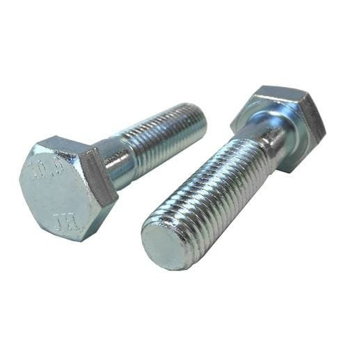 M14 x 130 Hexagon Bolt Grade 10.9 Zinc Plated