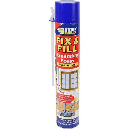 Everbuild Fix & Fill Expanding Foam 750ml Diamond Industrial Supplies