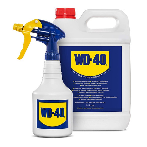 WD40 5 Litre Can c/w Spray Applicator