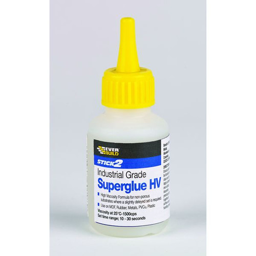 Everbuild Industrial Grade Superglue HV 20g