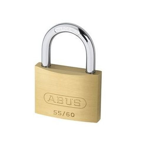 55/60 Brass Padlock Keyed KA5601 60mm