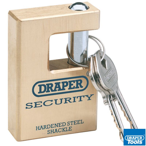 63mm Quality Close Shackle Solid Brass Padlock