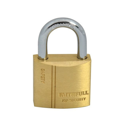 Faithfull Brass Padlock 30mm