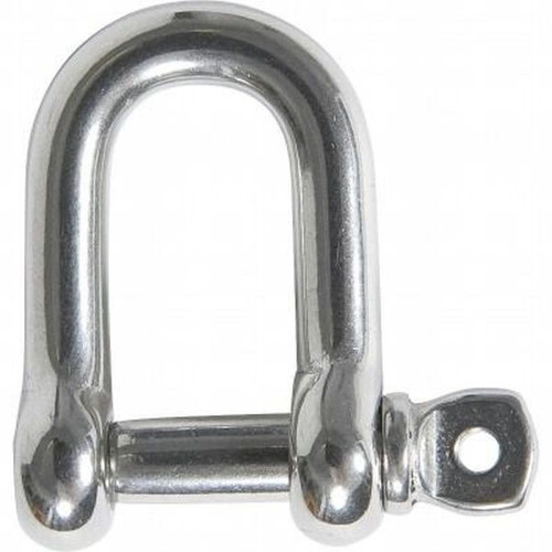 20mm 3/4in Commercial 'D' Shackle Zinc