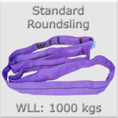 1000kg x 6mtr Circ./ 3mtr EWL Roundsling