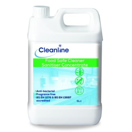 Cleanline Food Safe Cleaner Sanitiser 5ltr