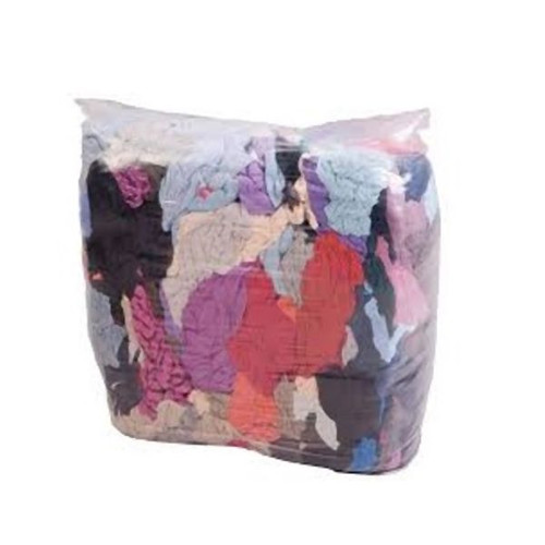 Mixed Colour Industrial Rags 10kg