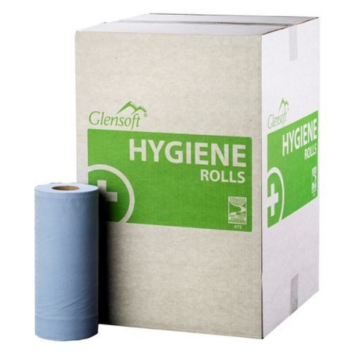 Glensoft Wiper Roll Blue 2-Ply 250mm x 40M (18)