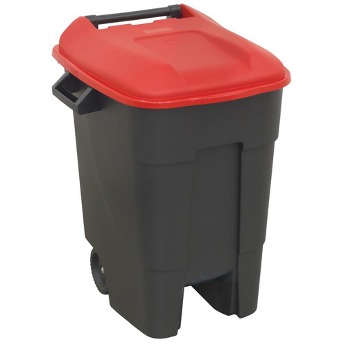 BM100R Refuse/Wheelie Bin 100L - Red