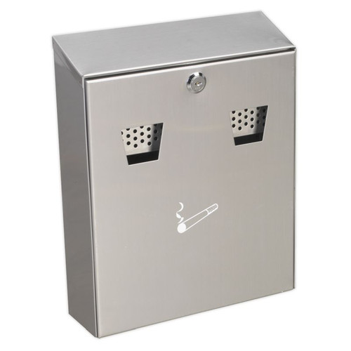 RCB02 Cigarette Bin Wall Mounting Stainless Steel