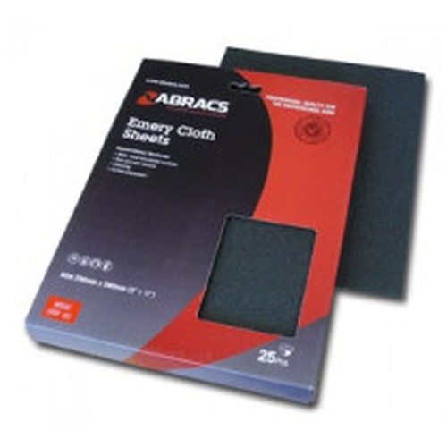 Emery Sheet 230 x 280mm (25) Black 80G