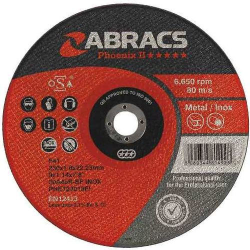 PHOENIX II 50mm x 1.0mm x 10mm Thin Cutting Discs (25)