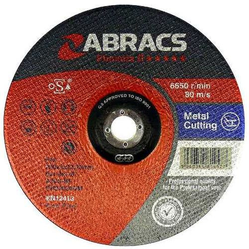 PHOENIX II 100mm x 3mm x 16mm Flat Metal Cutting Discs (25)