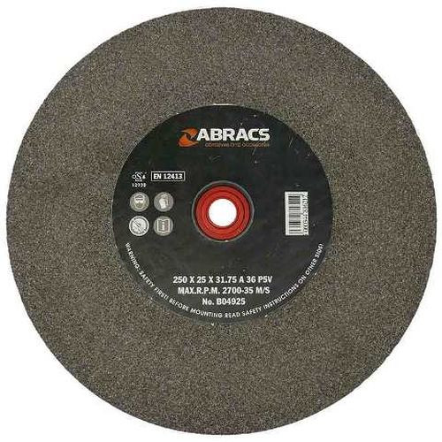 250mm x 25mm AL/OX Grinding Wheel Grey 36G