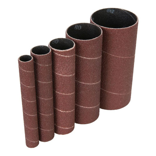 Alum/Ox Sanding Sleeves 80G 5pce