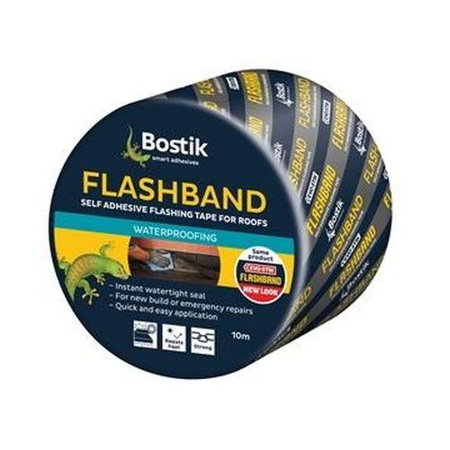 Evo-Stik 100mm x 10mtr Flashband Roll Grey