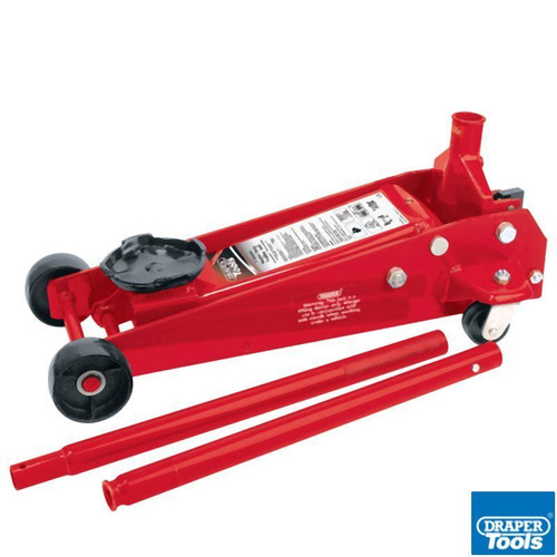 3ton Red Heavy Duty Garage Trolley Jack