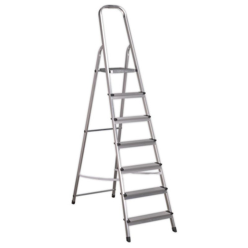 ASL7 Aluminium Step Ladder 7-Tread EN 131