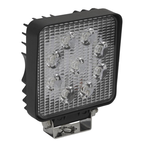 LED3S Square Worklight with Mounting Bracket 27W LED