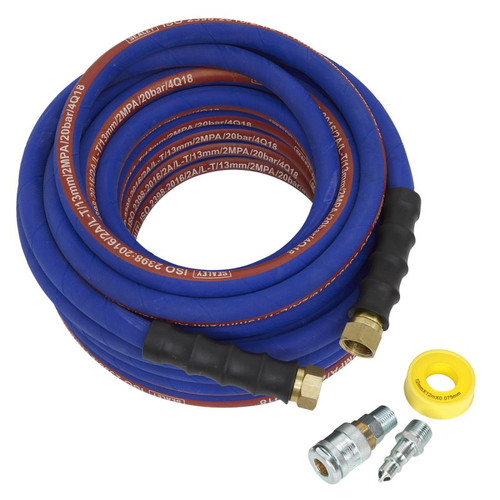 AHK04 Air Hose Kit 15m x 13mm High Flow with 100 Series Adaptors