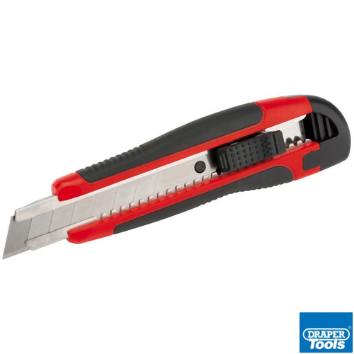 Soft-Grip Retractable Trimming Knife 18mm