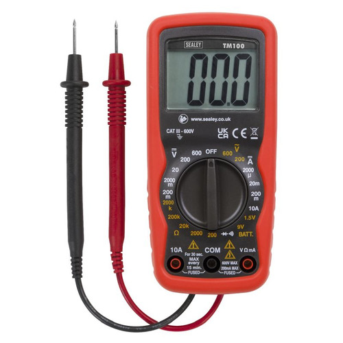 TM100 Professional Digital Multimeter 6 Function