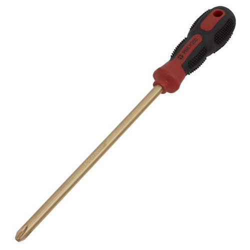 NS099 Screwdriver Phillips #4 x 200mm Non-Sparking