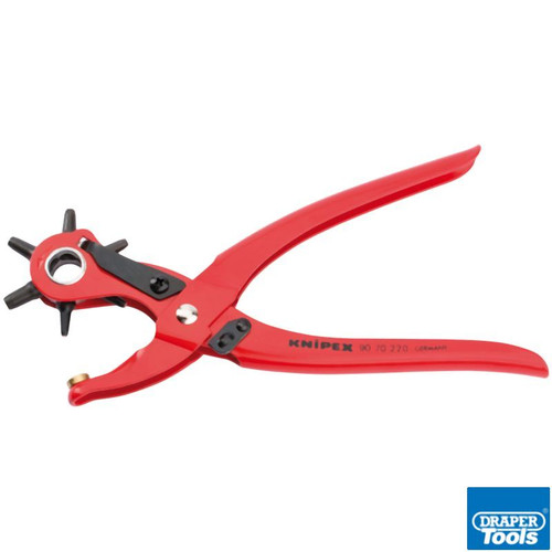 Knipex 220mm 6 Head Revolving Punch Pliers